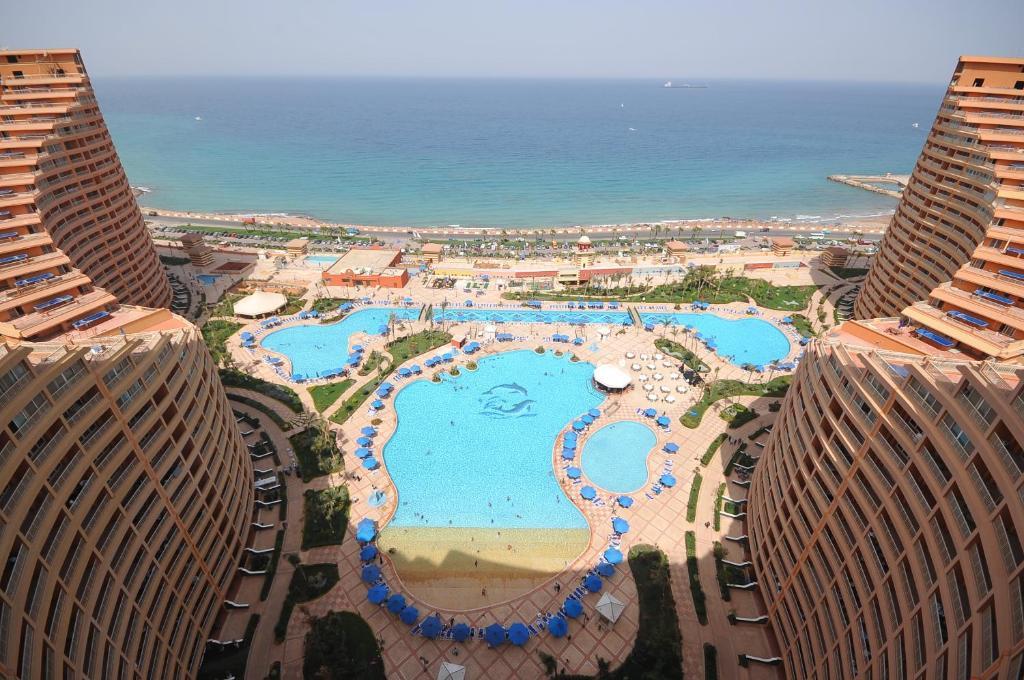 Porto Sokhna Pyramids Apartments Powered By Amer-Group Family Only 艾因苏赫纳 外观 照片